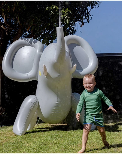Sunnylife - Eli the Elephant Inflatable Giant Sprinkler - Babies