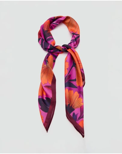 M.N.G - Floral Print Scarf