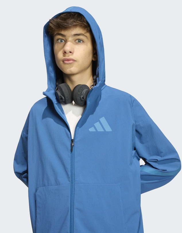 adidas Sportswear - Z.N.E. Woven Travel Cover Up Track Top Kids