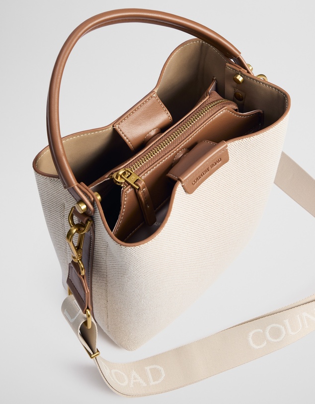 Country Road - Spliced Bucket Bag