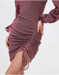 Honey and Beau - A New Light Ruched Dress