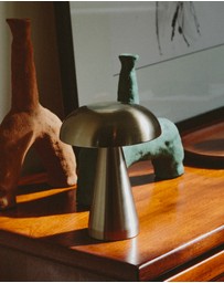 Dennis Did It - Portable Metal Touch Lamp Aluminium