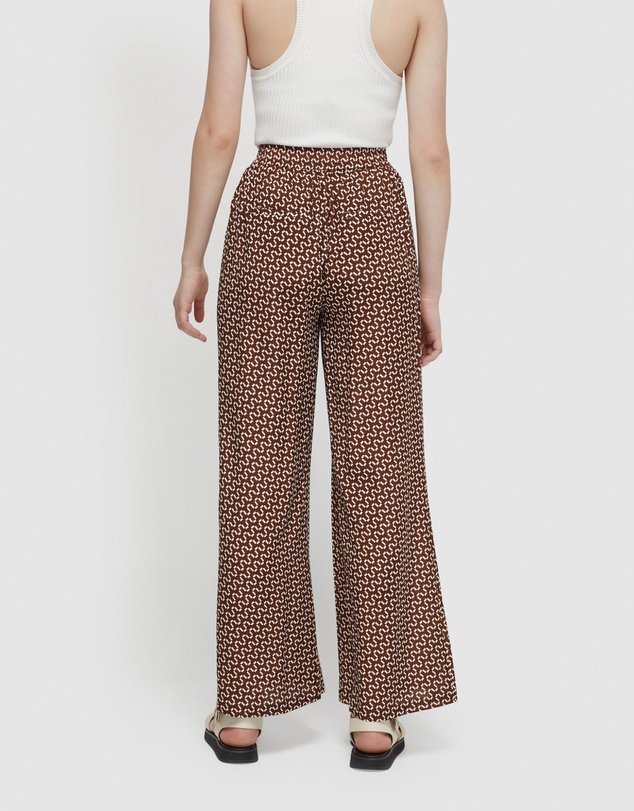 Oxford - Chantel Zigzag Wide Leg Pants