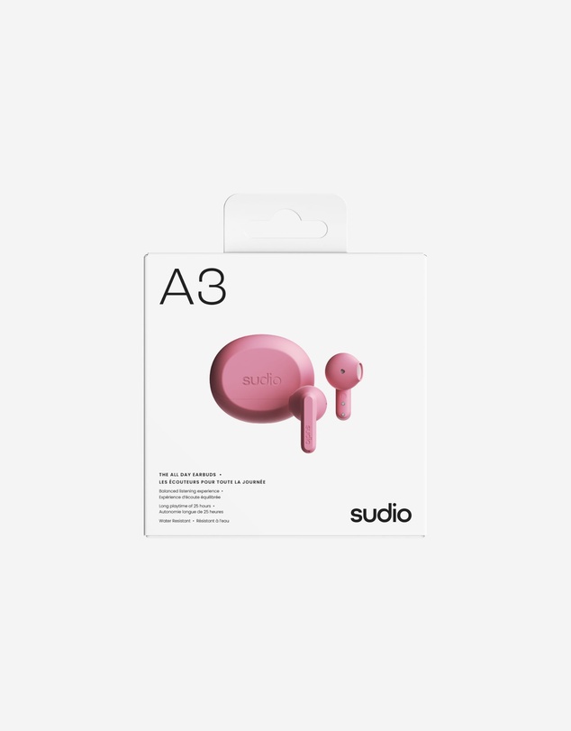 Sudio - A3 - True Wireless 5.4 Bluetooth Headphones/Earbuds