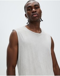 Surrounded By Ghosts - The Anorthite Cotton Muscle T-Shirt