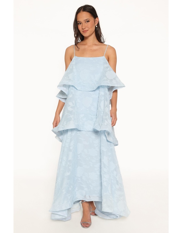 Petal & Pup - Nerissa Maxi Dress - Pale Blue