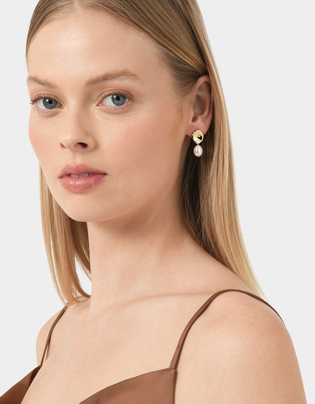 Forcast - Betty 16k Gold Plated Earrings