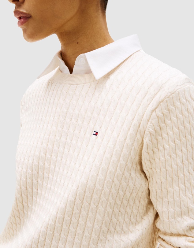 Tommy Hilfiger - Fine Gauge Cable Knit Jumper