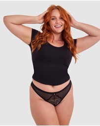 Bras N Things - Susannah V String - Black