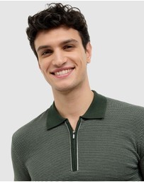 Politix - Joseph Stripe Knit Polo