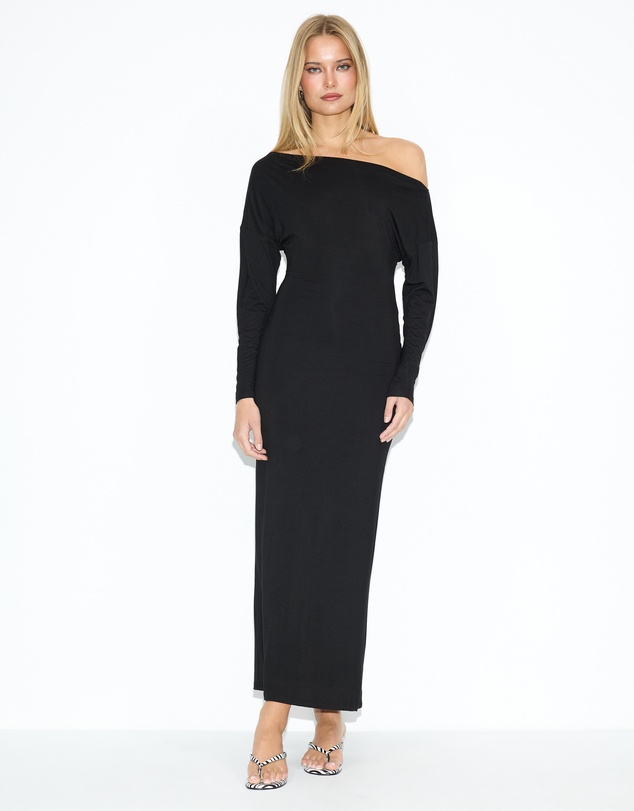 Dazie - Nightcap One Shoulder Maxi Dress