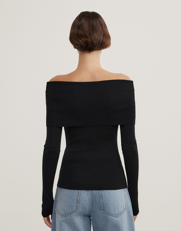 Witchery - Fold Over Knit