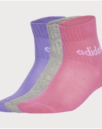 adidas Performance - Linear Ankle Socks 5 Pairs Kids