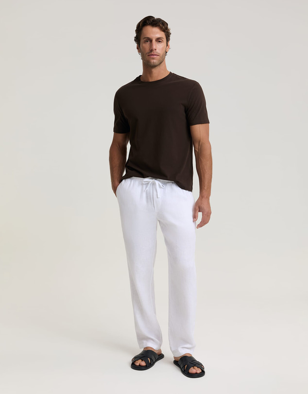 Sportscraft - Caffery Yarn Dyed Linen Pant