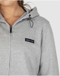 UNIT - UNIT Pace Ladies Zip Thru Hoodie