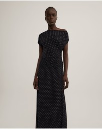 Witchery - Off Shoulder Mesh Dress