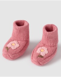 Purebaby - Magical Forest Knitted Bootie -Kids-Babies