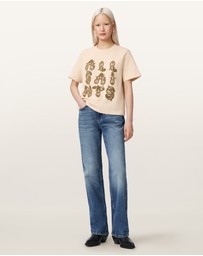 AllSaints - Ella Embroidered Lisa Tee