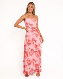 Petal & Pup - Calypso Maxi Dress - Pink Peony