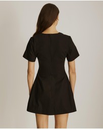 Atmos&Here - Ellie Cotton Twill Mini Dress