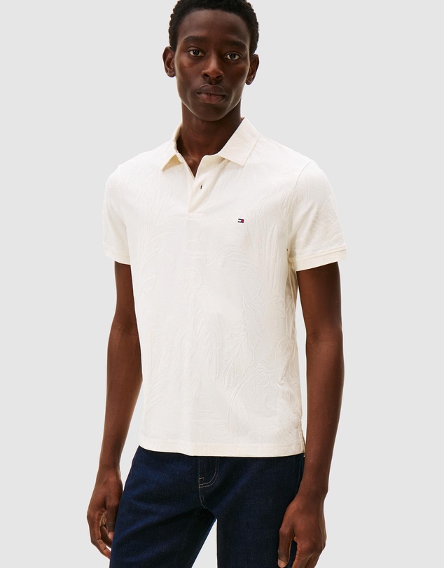 Tommy Hilfiger - Floral Jacquard Polo