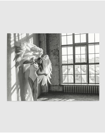 Olive et Oriel - City Of Angels III Art Print