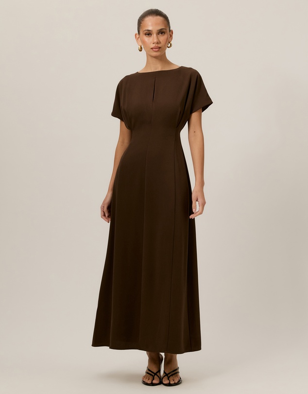 Tussah - Alex Boat Neck Midi Dress