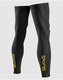 SKINS - SKINS Compression Men's Cycle Cycling Leg Warmer Black