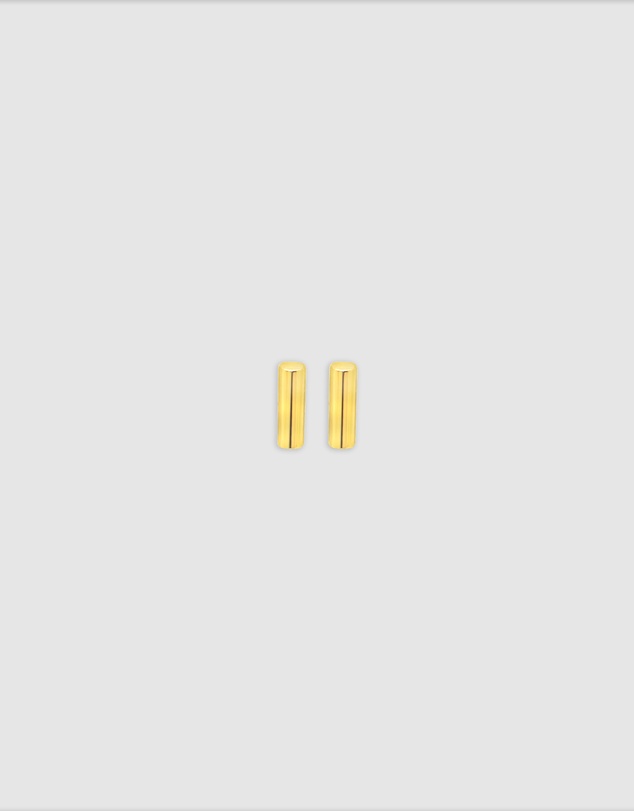 Ichu - Cylinder Studs Gold