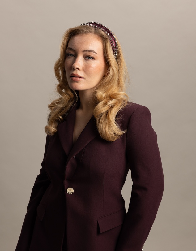 Morgan & Taylor - Raleigh Headband in Purple