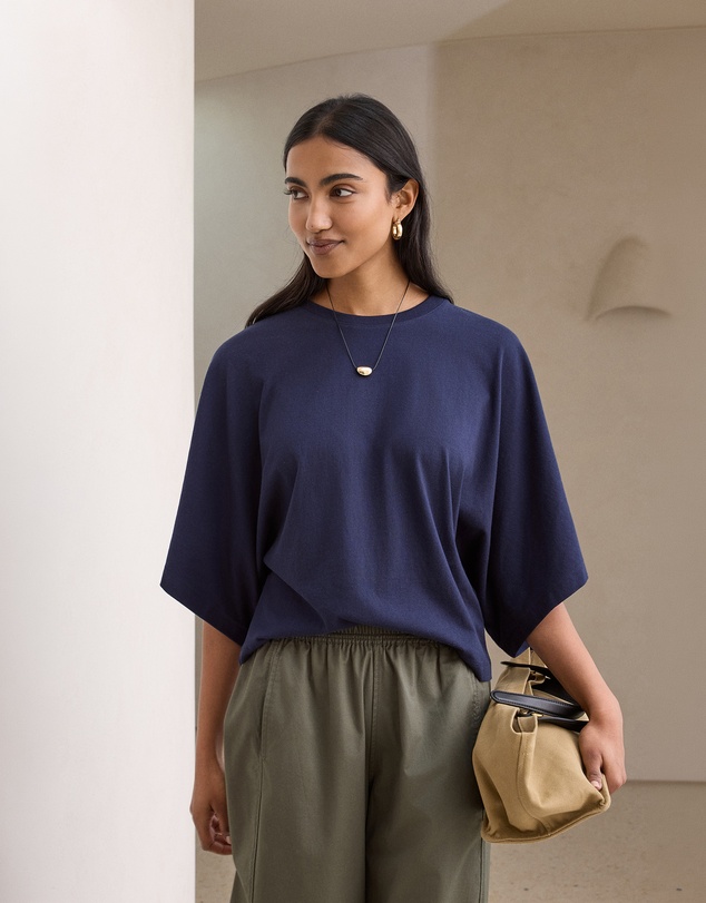 Ceres Life - Lucy Relaxed Sleeve Tee