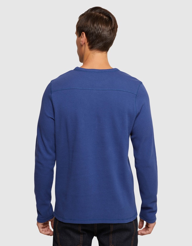 Oxford - Albert Waffle Long Sleeve Tee