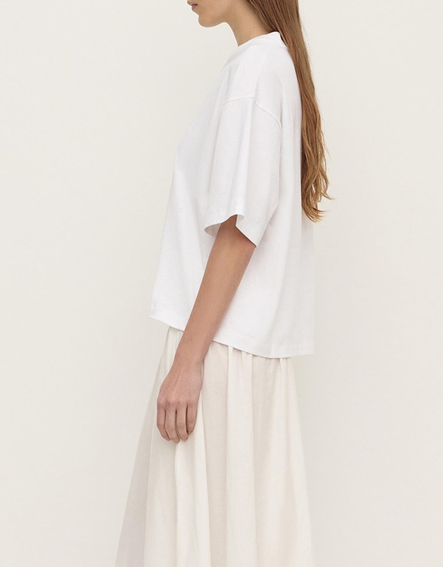 Assembly Label - Ellie V Neck Oversized Tee