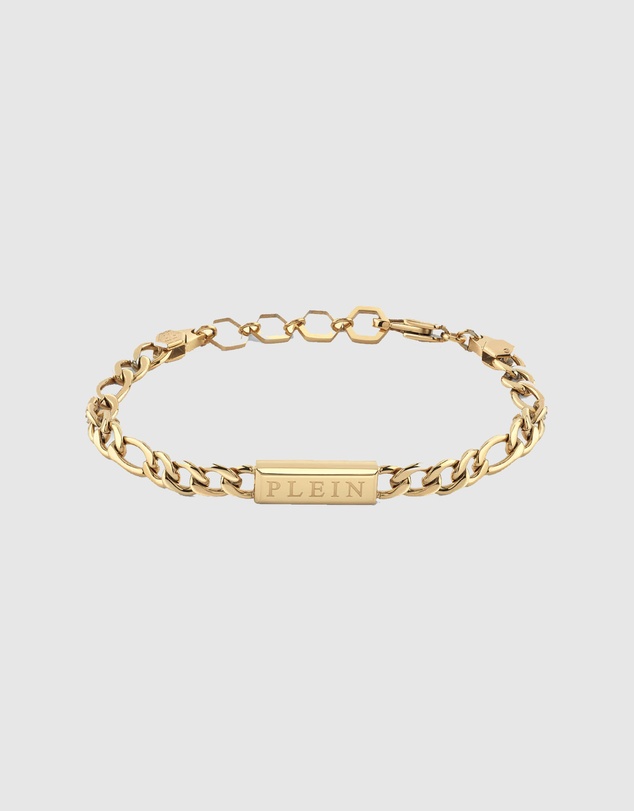 Philipp Plein - Plein Icon Chain Gold-Tone Bracelet