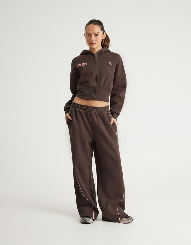 Upstate - Off-Duty Track Pant - Espresso
