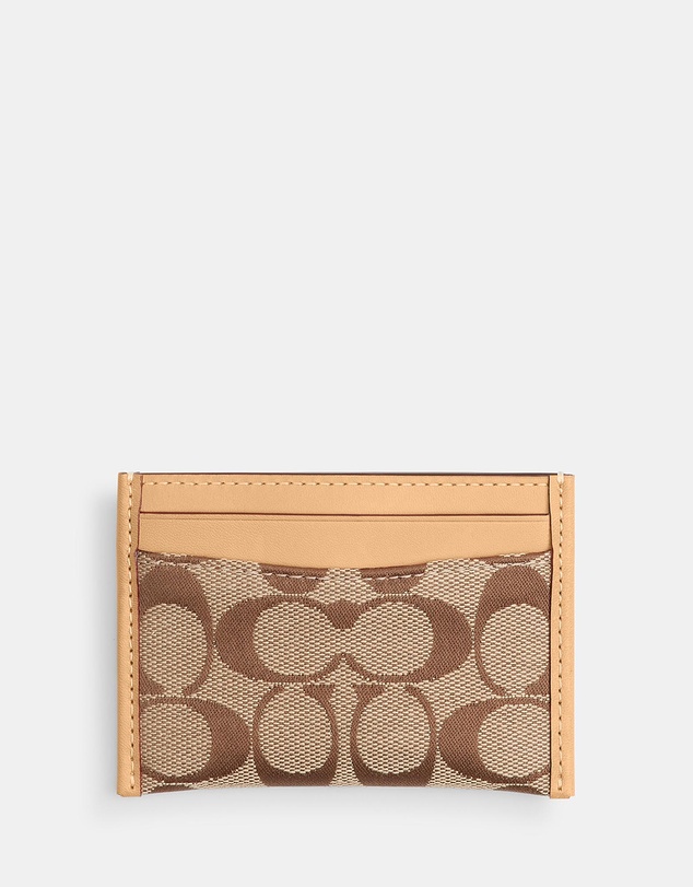 Coach - Signature Jacquard Essential Card Case