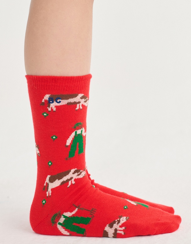 Bobo Choses - Farm Adventure All Over Long Socks - Kids