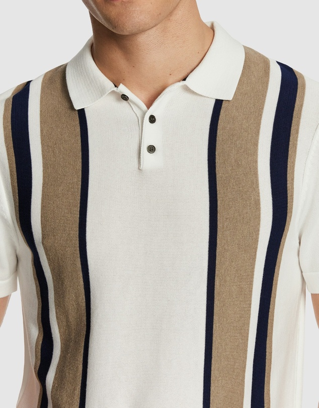 yd. - Simpson Knitted Cotton Polo