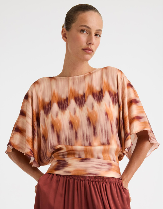 Morrison - Dahlia Butterfly Top