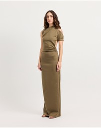 TOJHA - XYLA ASYMMETRIC MAXI DRESS