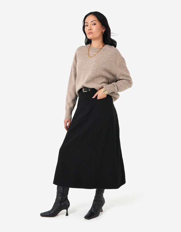 Forcast - Sam Panel Denim Skirt