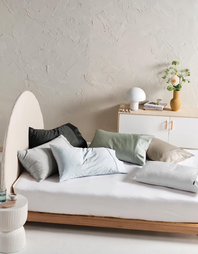 Linen House - Augusta 500THC Cotton Sateen Pillowcase