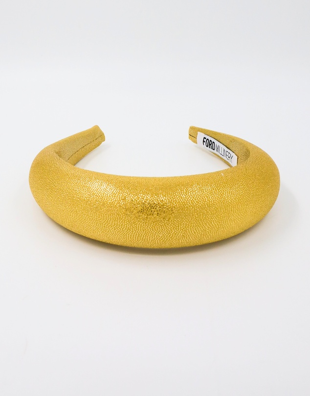 FORD MILLINERY - Kylie Yellow Gold