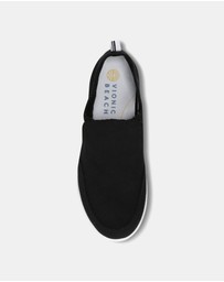 Vionic - Malibu Slip-On Sneaker - Black Canvas