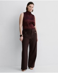 M.N.G - Button Trousers