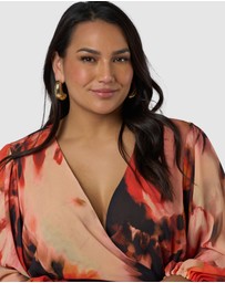 Pink Dusk by Curve Project - Temptress Maxi Dress