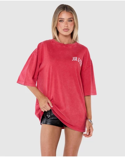 JGR & STN - Quality Goods Oversized T-Shirt - ICONIC EXCLUSIVE