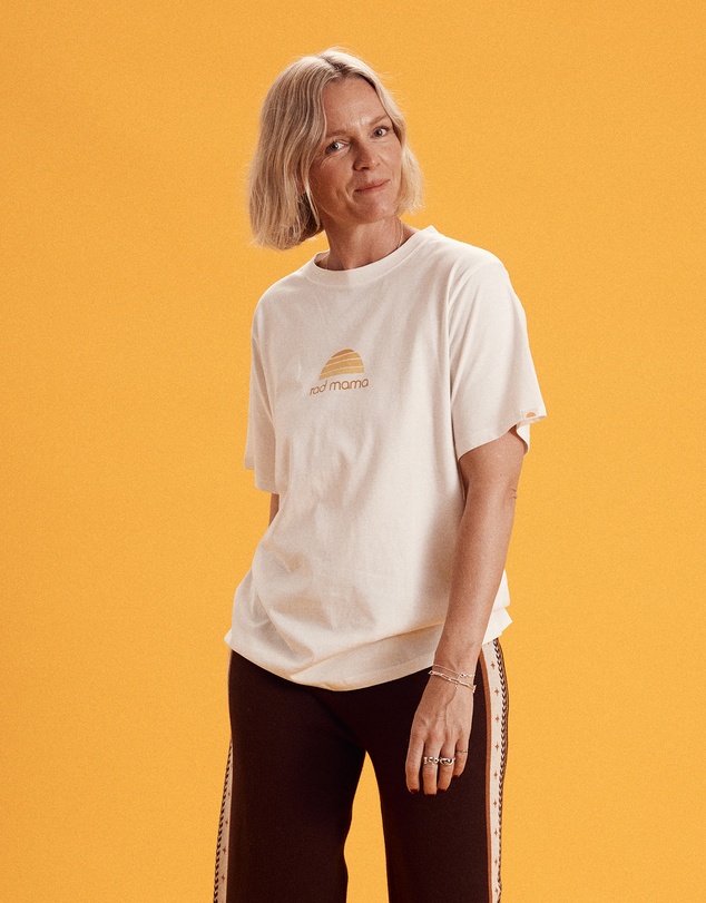 Banabae - Rad Mama Classic Organic Cotton Longline Tee - Natural