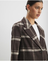 AERE - Lani Wool Longline Coat