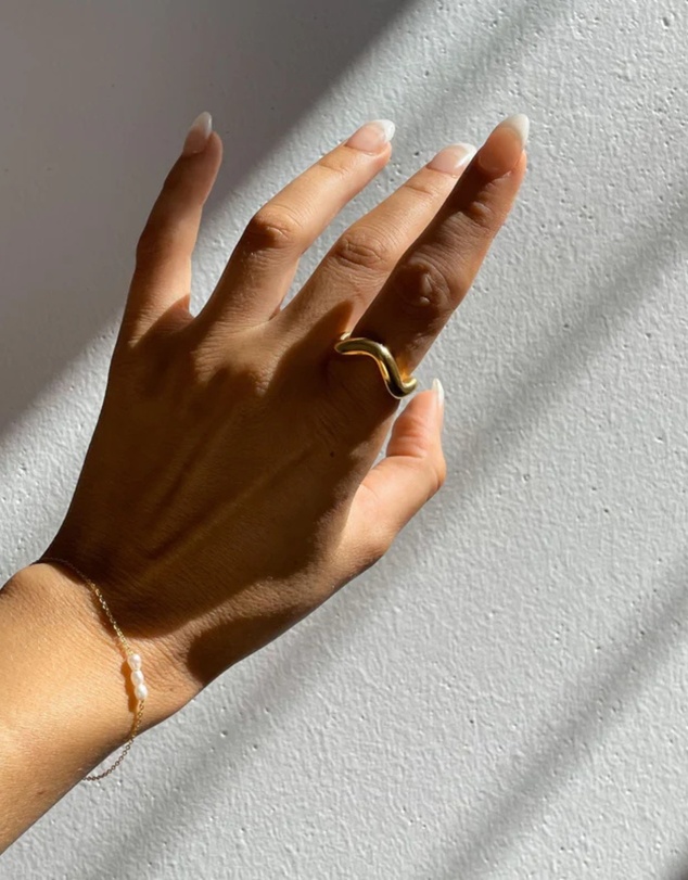 SAINT VALENTINE - Wabi Sabi Ring - Gold